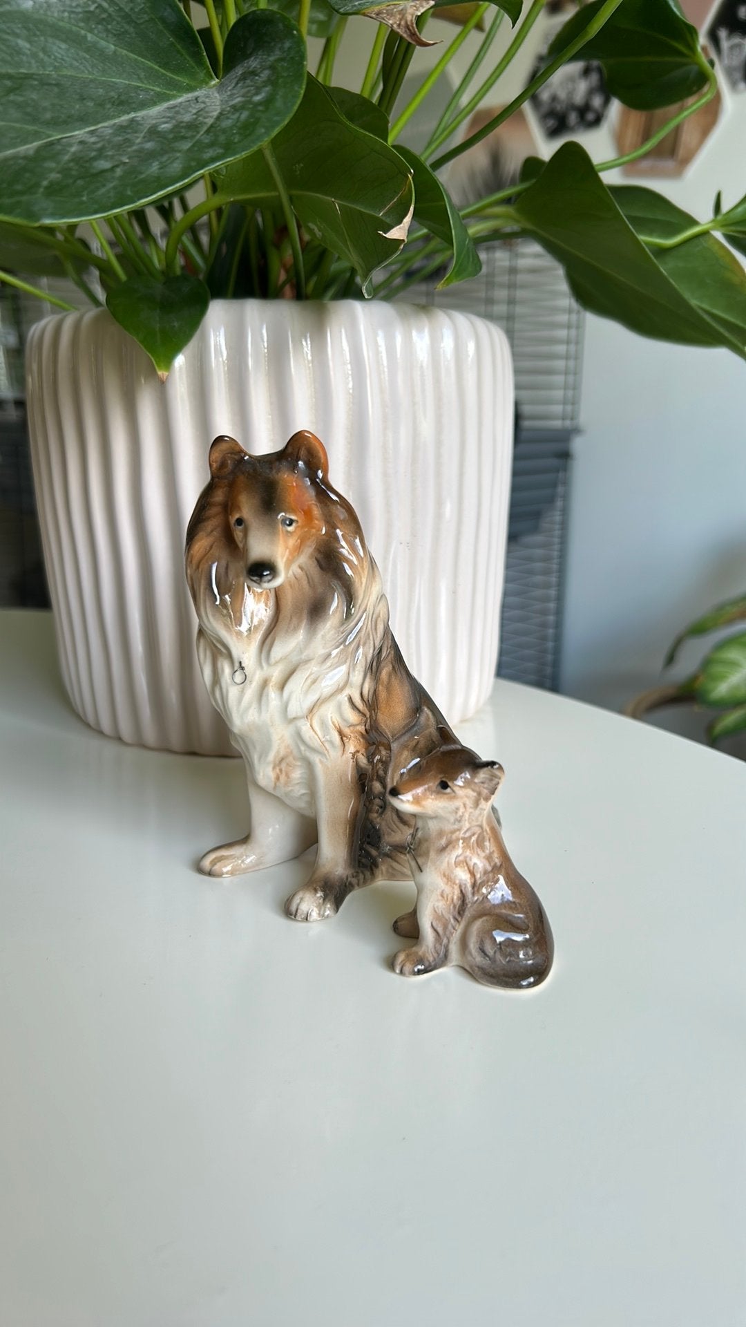 Border collie  beeldjes, Verzamelen, Ophalen of Verzenden, Gebruikt