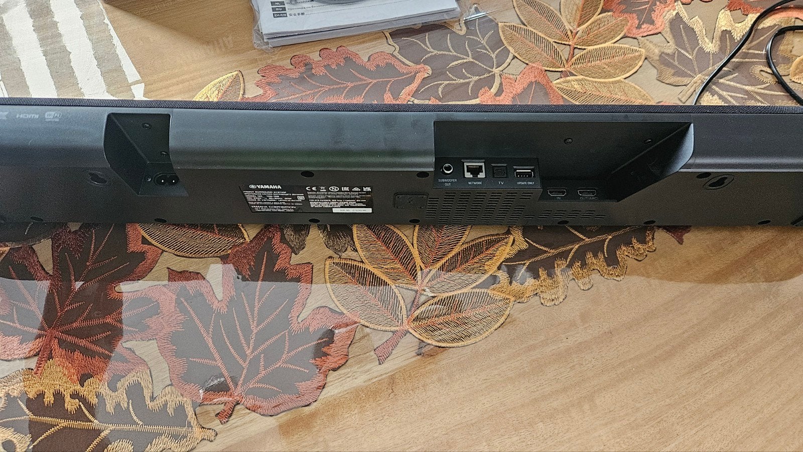 Yamaha YAS-109 Soundbar, Ophalen of Verzenden, Bluetooth, Zo goed als nieuw