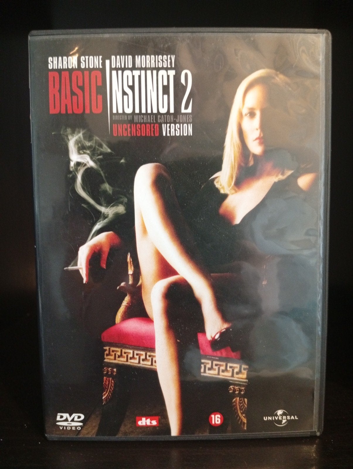 Basic Instinct 2 - Ongecensureerde Versie DVD, Psychologische thriller, Vanaf 16 jaar, Nederlands, Ophalen of Verzenden