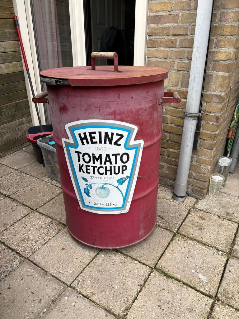 Unieke Heinz Ketchup Barrel BBQ - Gebruikt, Ophalen, Gebruikt