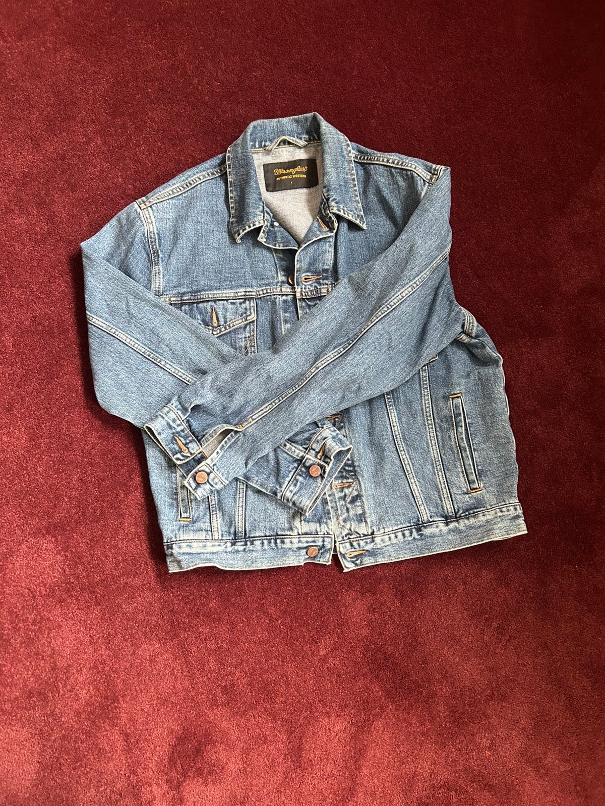 Damesspijkerjack, Ophalen of Verzenden, Gedragen, Blauw, W28 - W29 (confectie 36)