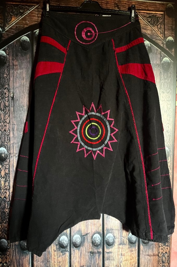 Super mooie harembroek van dunne ribstof maat L nu 29,99€, Kleding | Dames, Maat 38/40 (M), Noidea, Meerkleurig, Ophalen of Verzenden