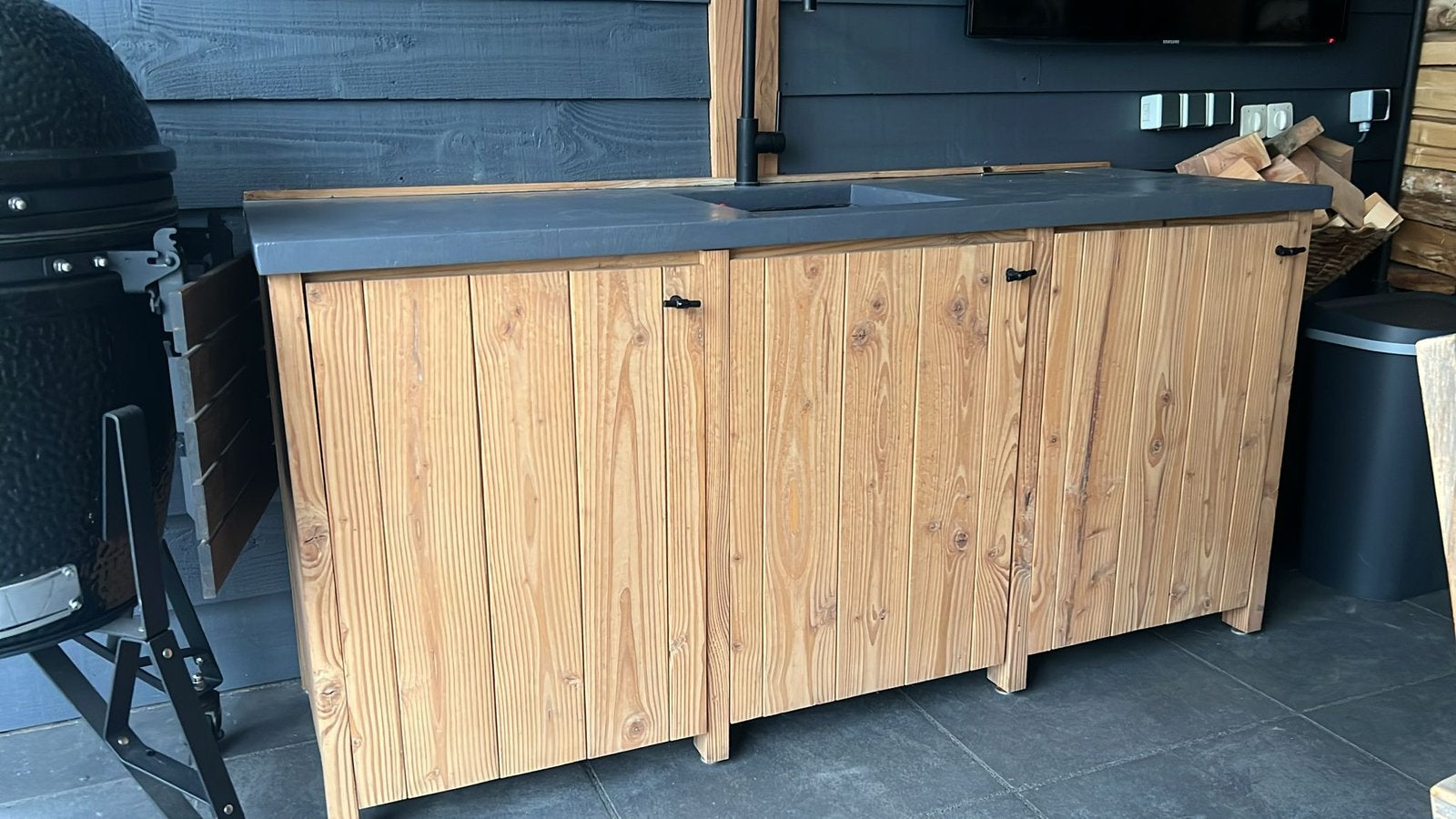 Buitenkeuken van BKVH, Tuin en Terras, Buitenkeukens, Ophalen, Zo goed als nieuw, Gas, Vrijstaand