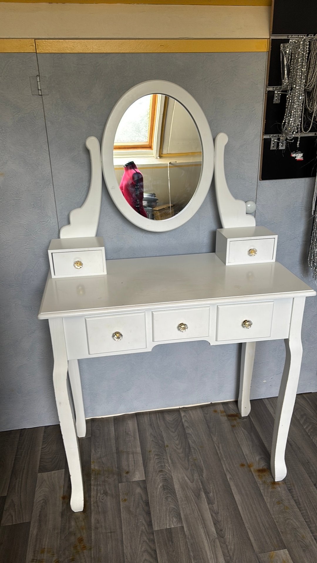Make up tafel kaptafel, Gebruikt, 100 tot 150 cm, Vintage, 50 tot 100 cm