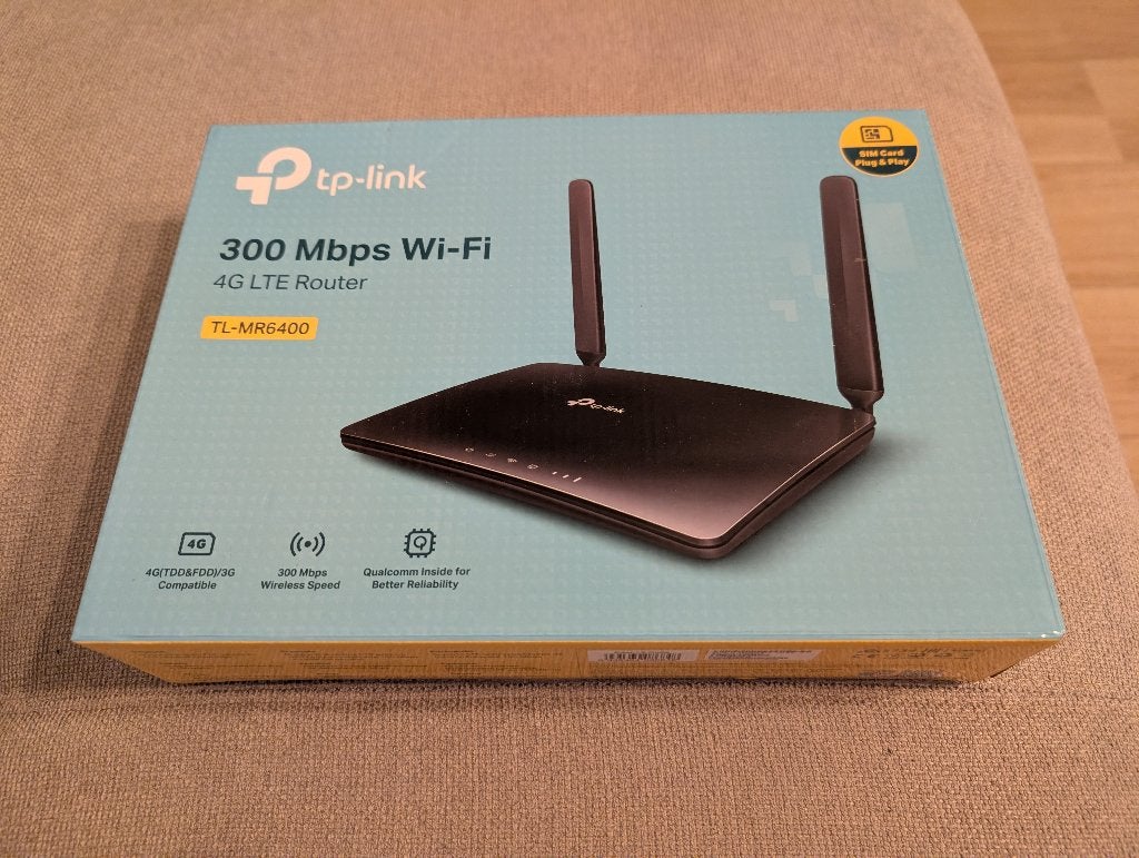 TP-Link 4G LTE sim router, Ophalen, Zo goed als nieuw, Router, TPLink
