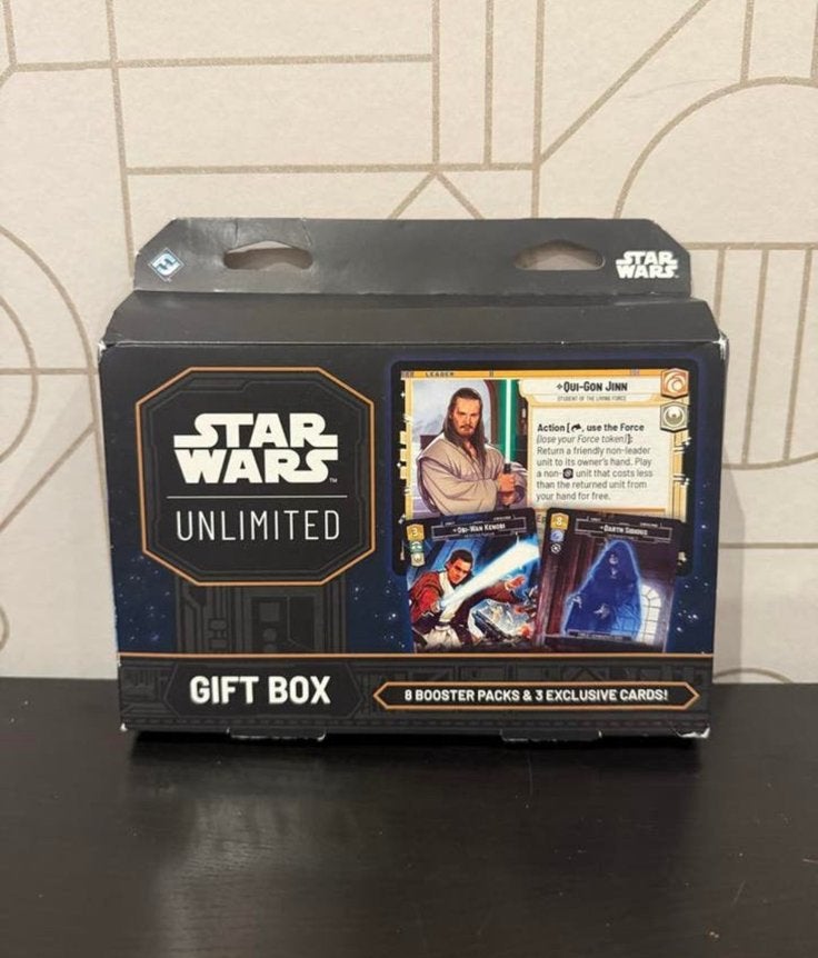 Star Wars Unlimited Gift Box met 8 boosters en 3 kaarten, Verzenden, Nieuw, Spel