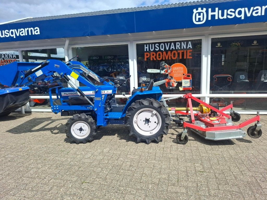 Iseki TU1500 met voorlader + werktuigen, Gebruikt, Tot 2500, Tot 80 Pk, Ophalen