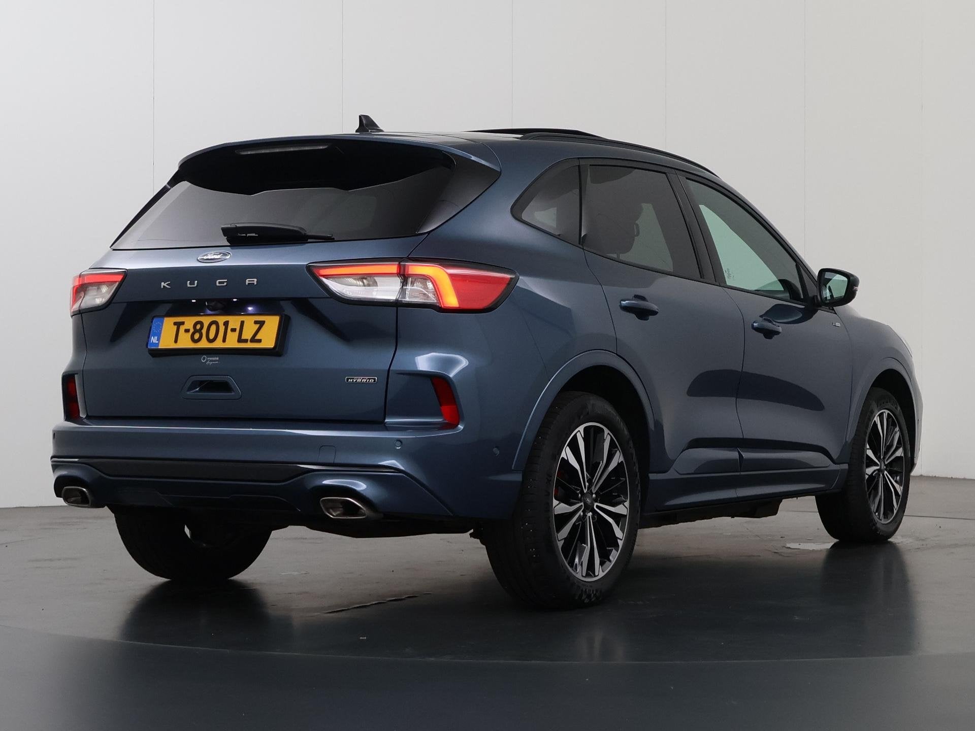 Ford Kuga 2.5 PHEV ST-Line X | Winterpakket | Panoramadak |, Auto's, 14 kWh, Gebruikt, 4 cilinders, Leder en Stof