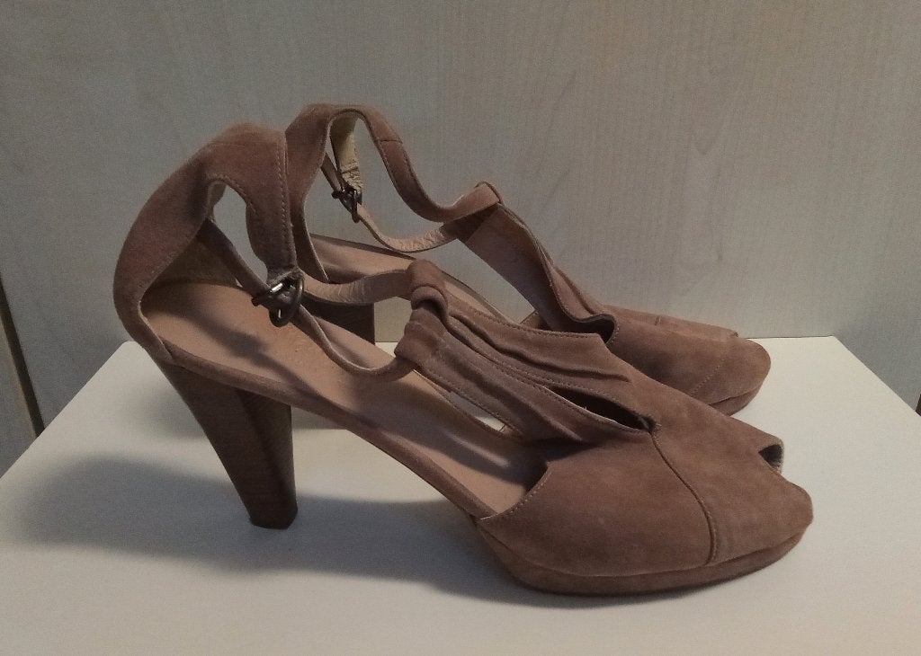 Stravers  Amsterdam Pumps - Hak 10 CM. - Maat 44, Bruin, Ophalen of Verzenden, Zo goed als nieuw, Schoenen met hoge hakken