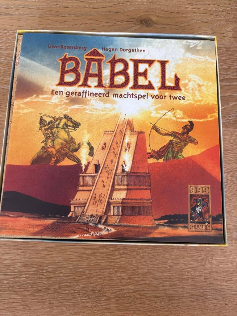 Babel: Een geraffineerd machtsspel voor twee - Zo goed als n, Hobby en Vrije tijd, Gezelschapsspellen | Kaartspellen, Ophalen of Verzenden