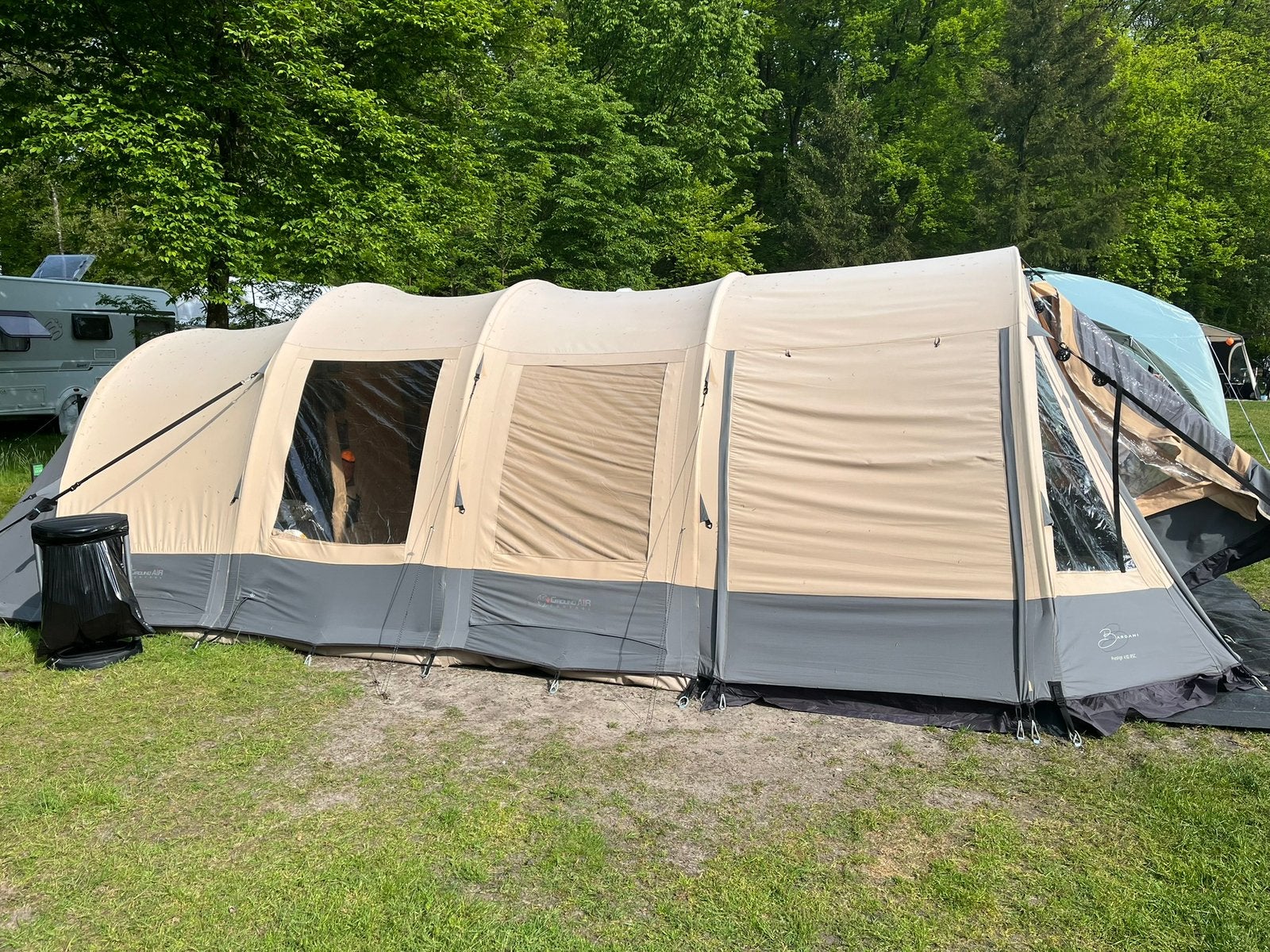 Luxe royale waterdichte tunneltent Bardani Prestige 410 RSC., Ophalen, Zo goed als nieuw