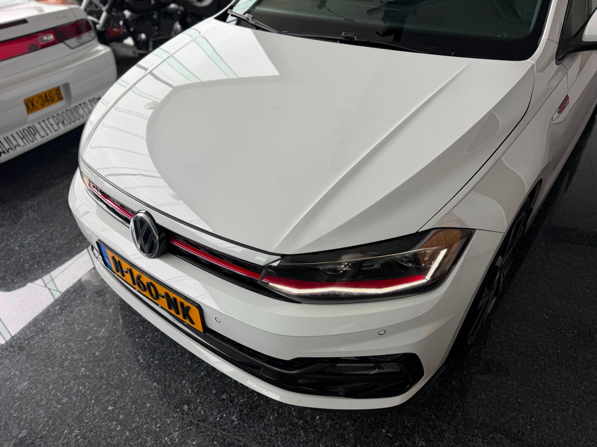 Volkswagen Polo 2.0 TSI GTI 2018 200PK DSG Pano Virt Wit, Auto's, Gebruikt, 4 cilinders, 1984 cc, Wit