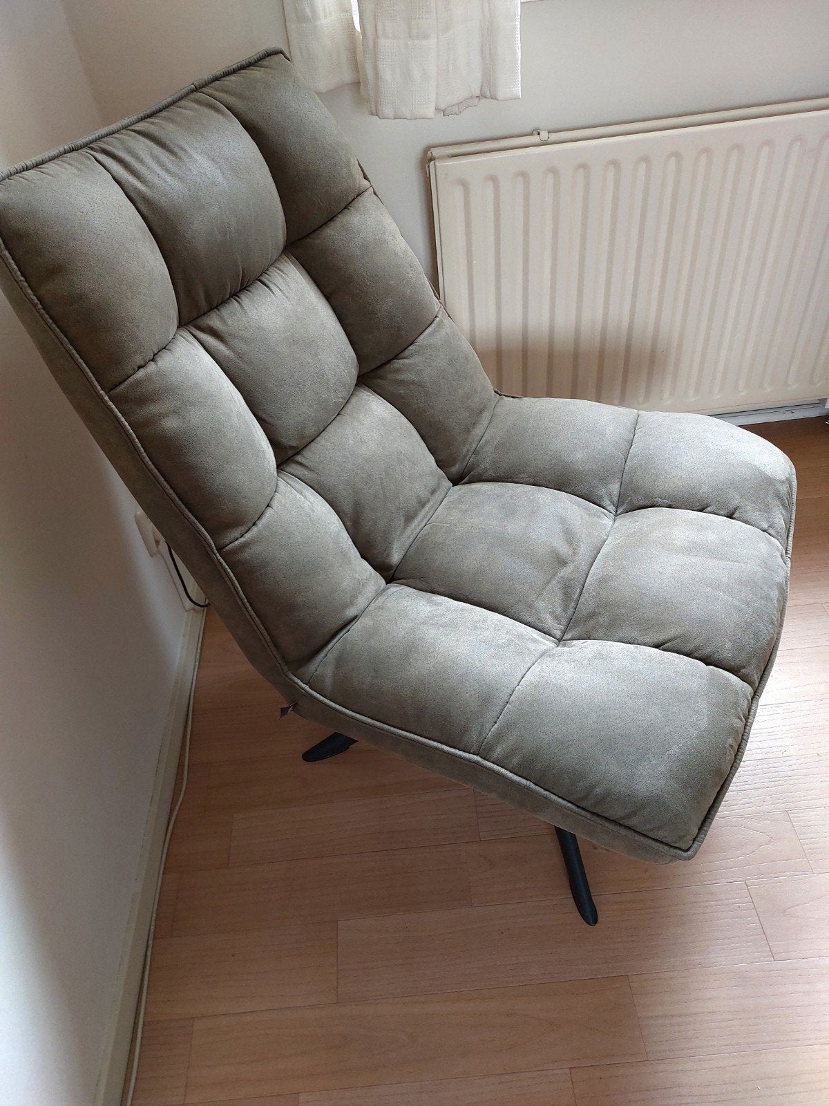 WOOOD draaifauteuil Jouke, Huis en Inrichting, Fauteuils, Ophalen, Zo goed als nieuw, 75 tot 100 cm, 50 tot 75 cm