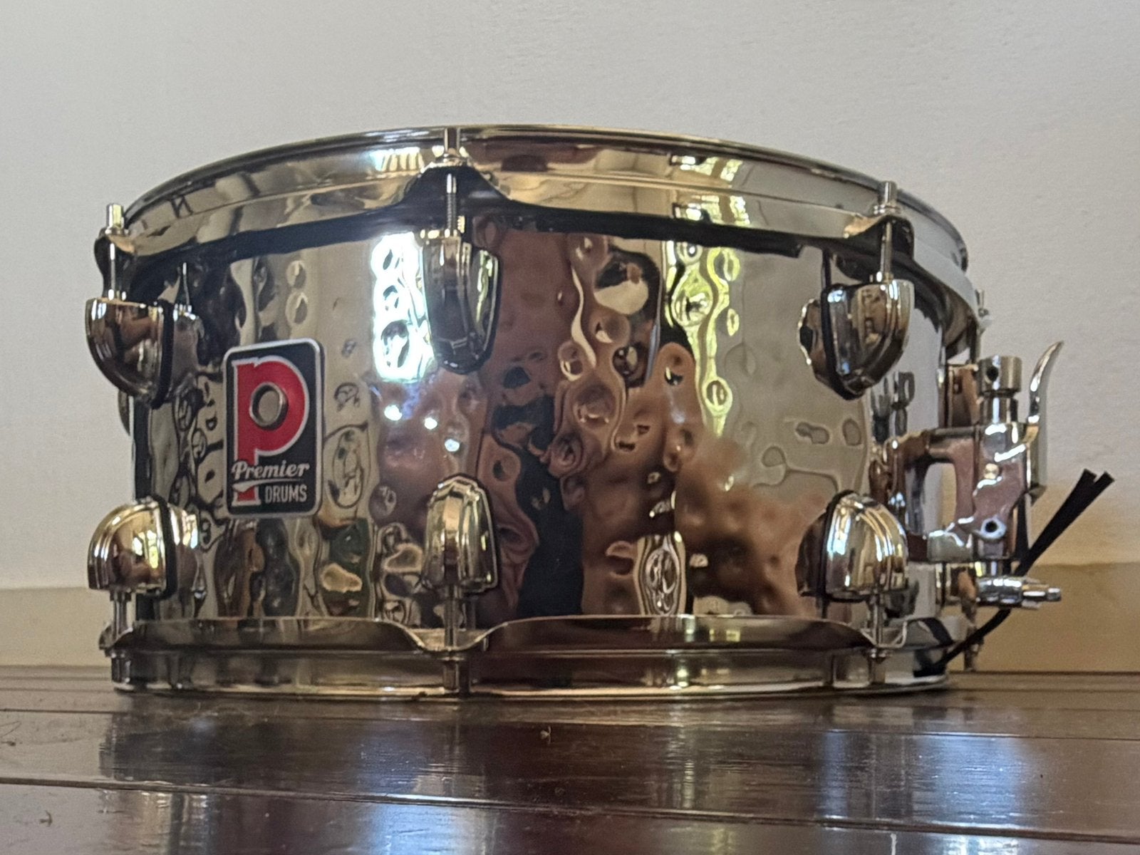 HAND HAMMERED PREMIER COS ARTIST SNARE 14 x 6.5” - UNIEK!, Muziek en Instrumenten, Drumstellen en Slagwerk, Ophalen of Verzenden