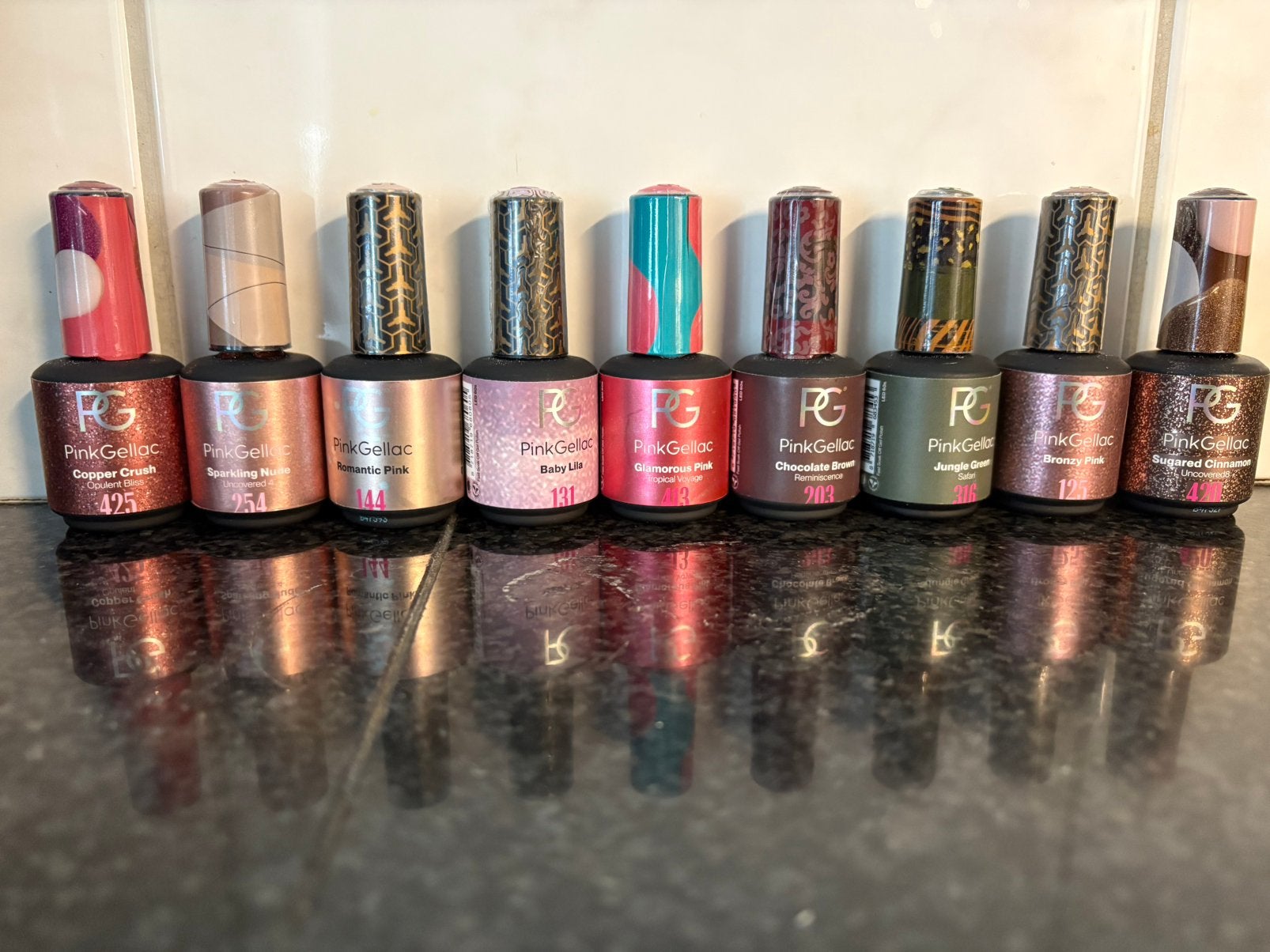 Pink gellac kleuren, Sieraden, Tassen en Uiterlijk, Ophalen of Verzenden, Zo goed als nieuw, Roze, Handen en Nagels
