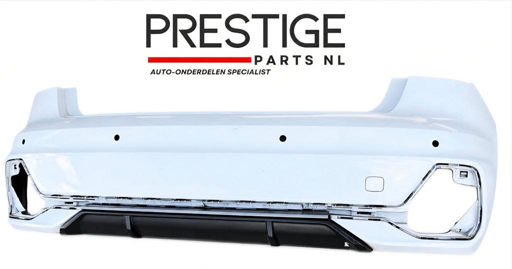 Achterbumper Audi A1 82A S-Line Origineel Bumper PDC SLINE, Auto-onderdelen, Carrosserie en Plaatwerk, Gebruikt, -, Achter, Bumper