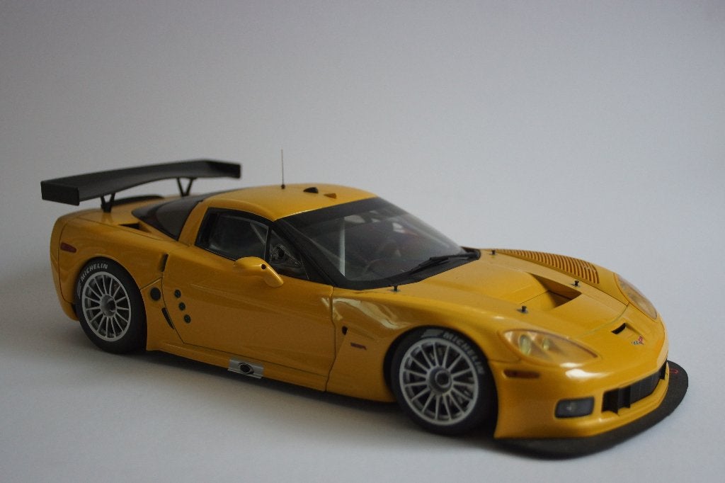 Autoart 1:18 Corvette C6-R Plain 2004, Ophalen of Verzenden, Zo goed als nieuw, Auto, Autoart
