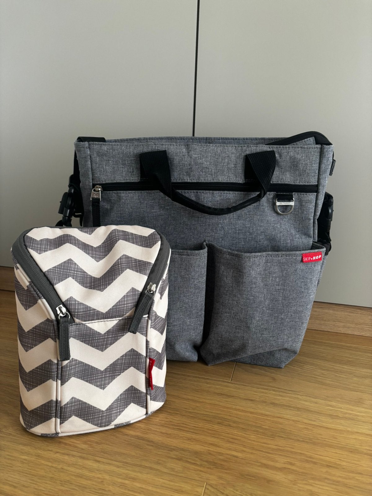 Skip Hop luiertas + koeltas te koop, Kinderen en Baby's, Luiertassen, Ophalen, Zo goed als nieuw