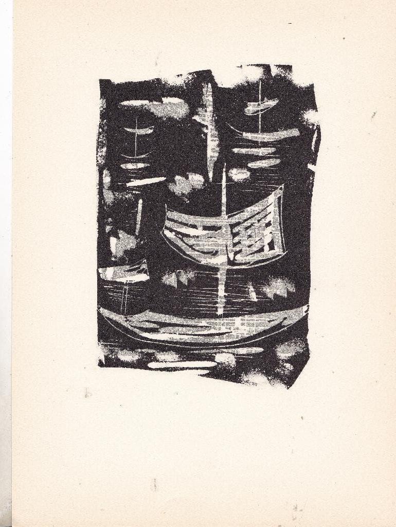 De Ploeg - Grafiek van NU - Karel Arkema, Antiek en Kunst, Kunst | Litho's en Zeefdrukken, Ophalen of Verzenden