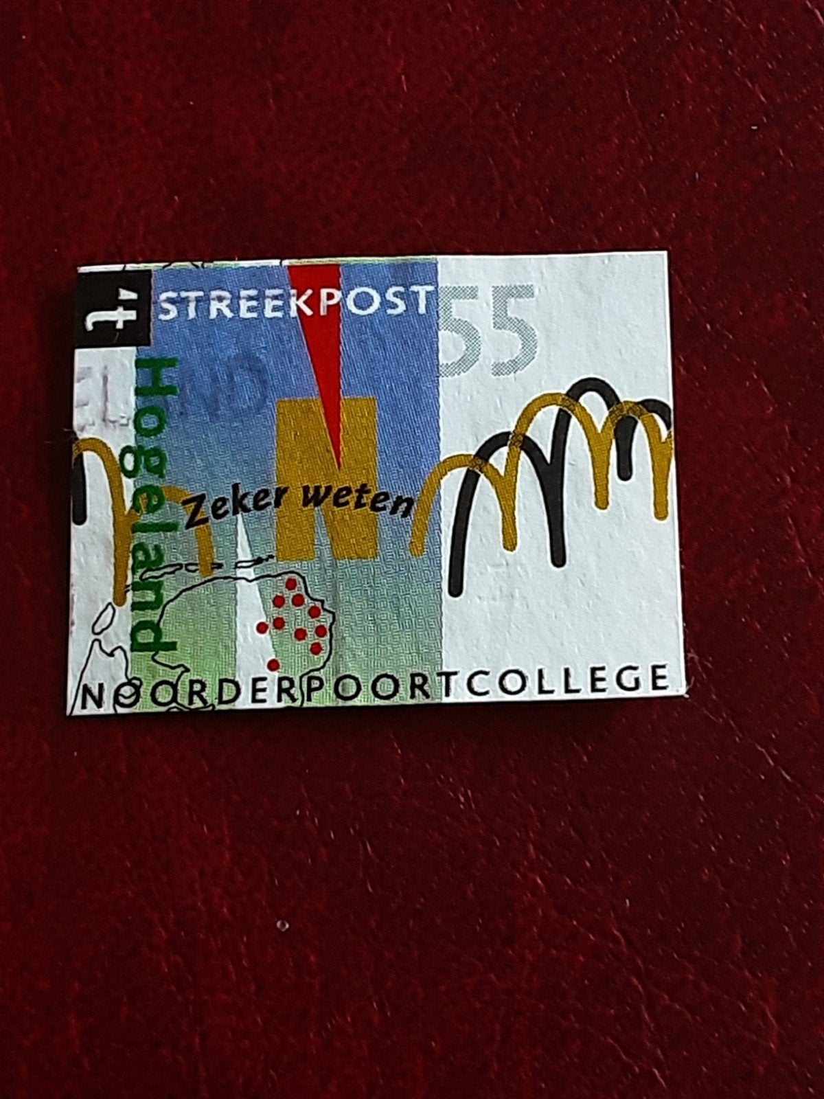 Streekpost Hogeland.  Noorderpoortcollege ( gest), Ophalen of Verzenden