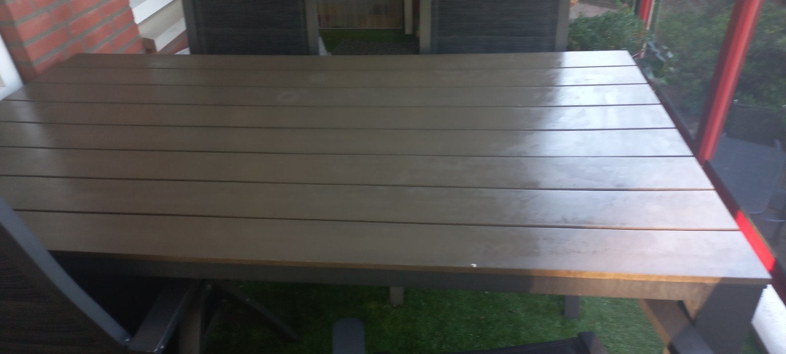Tuintafel, Tuin en Terras, Tuintafels, Ophalen, Gebruikt, Rechthoekig