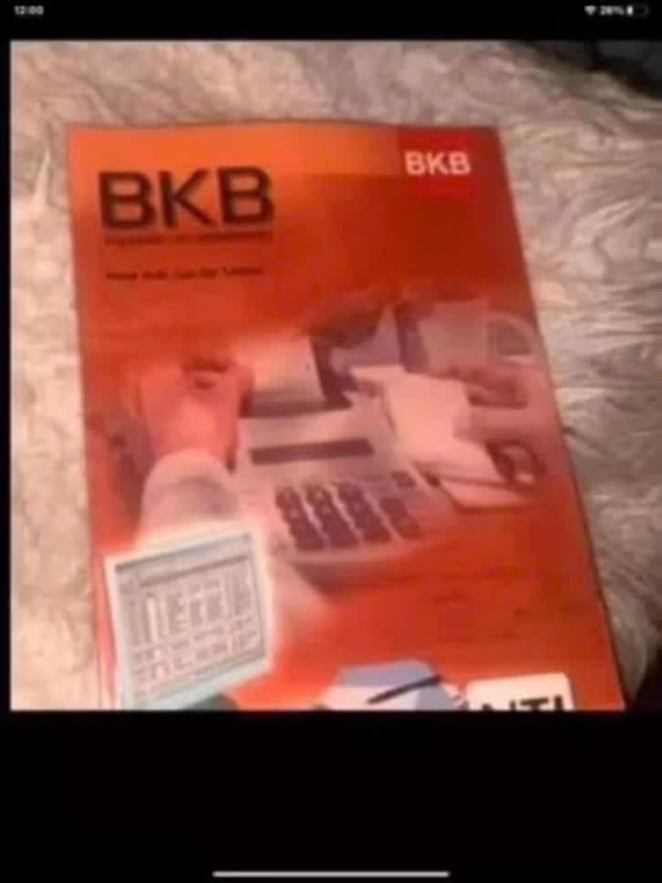 Basis kennis boekhouder, Verzenden, Beta, Zo goed als nieuw, MBO