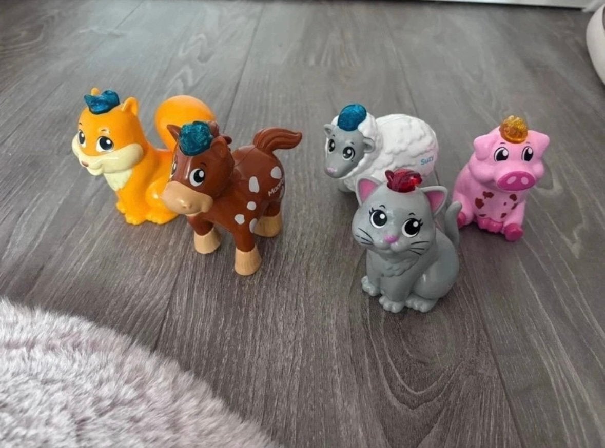 Zoef Zoef Dieren VTech 5 stuks, Ophalen of Verzenden, Zo goed als nieuw