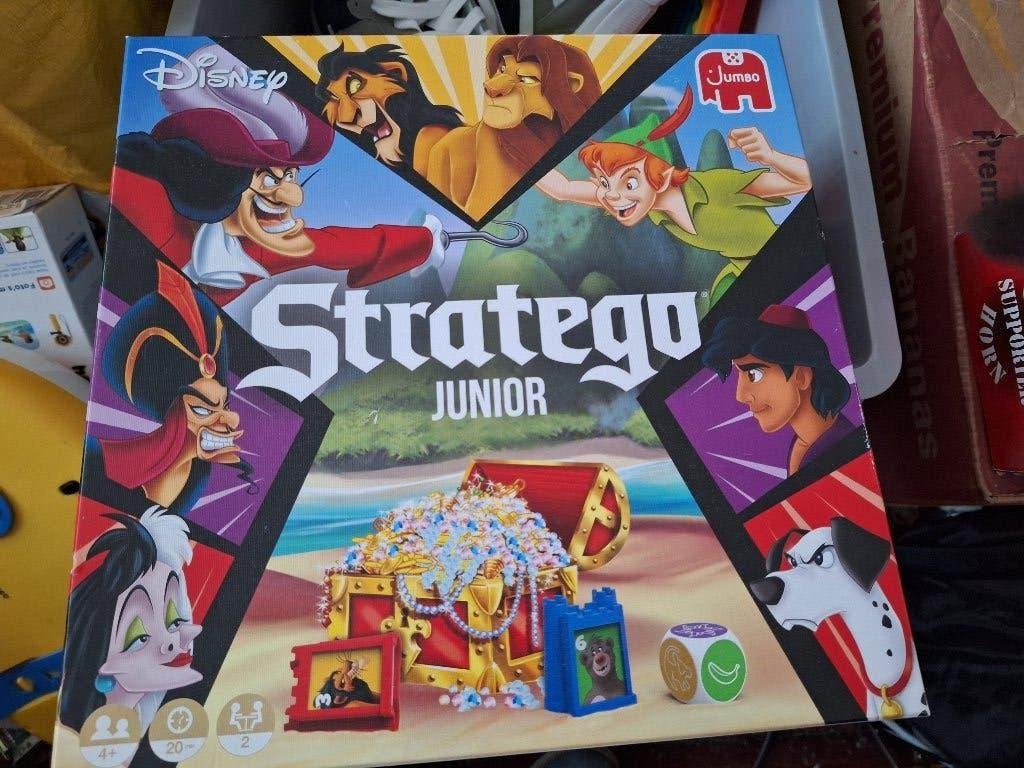 Aangeboden : Disney Stratego Junior, Een of twee spelers, Ophalen of Verzenden, Zo goed als nieuw, Jumbo