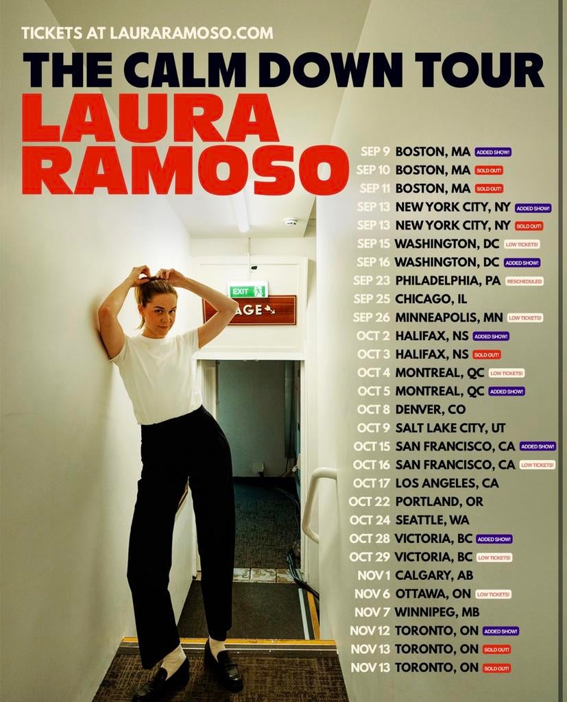 Tickets 2x / Laura Ramoso / RAI Amsterdam 10 mei 2026, Tickets en Kaartjes, Theater | Cabaret en Komedie, Twee personen, Mei
