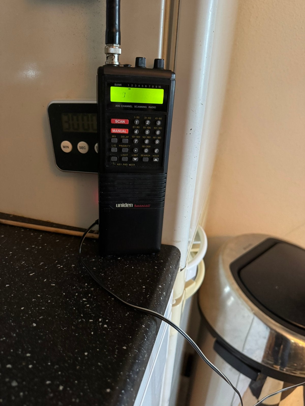 Uniden bearcat ubc200 xlt, Ophalen, Gebruikt, 30 tot 200 kanalen, Draagbaar