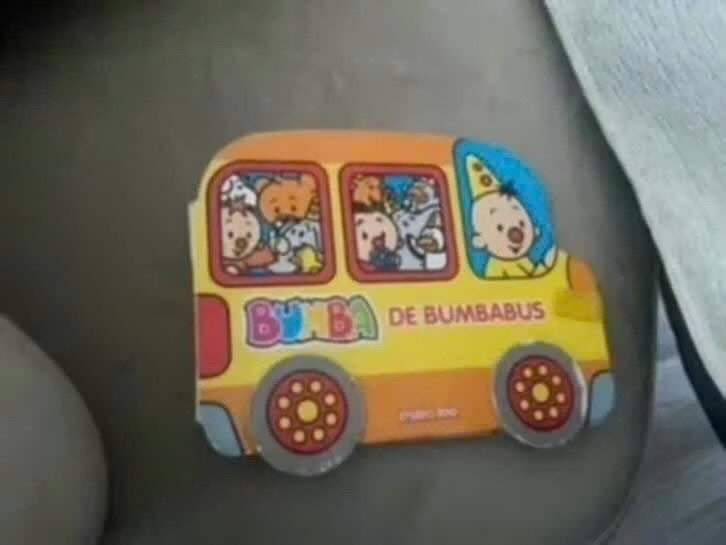 Bumba de Bumbabus boekje, Ophalen of Verzenden, Zo goed als nieuw, Uitklap-, Voel- of Ontdekboek, 1 tot 2 jaar