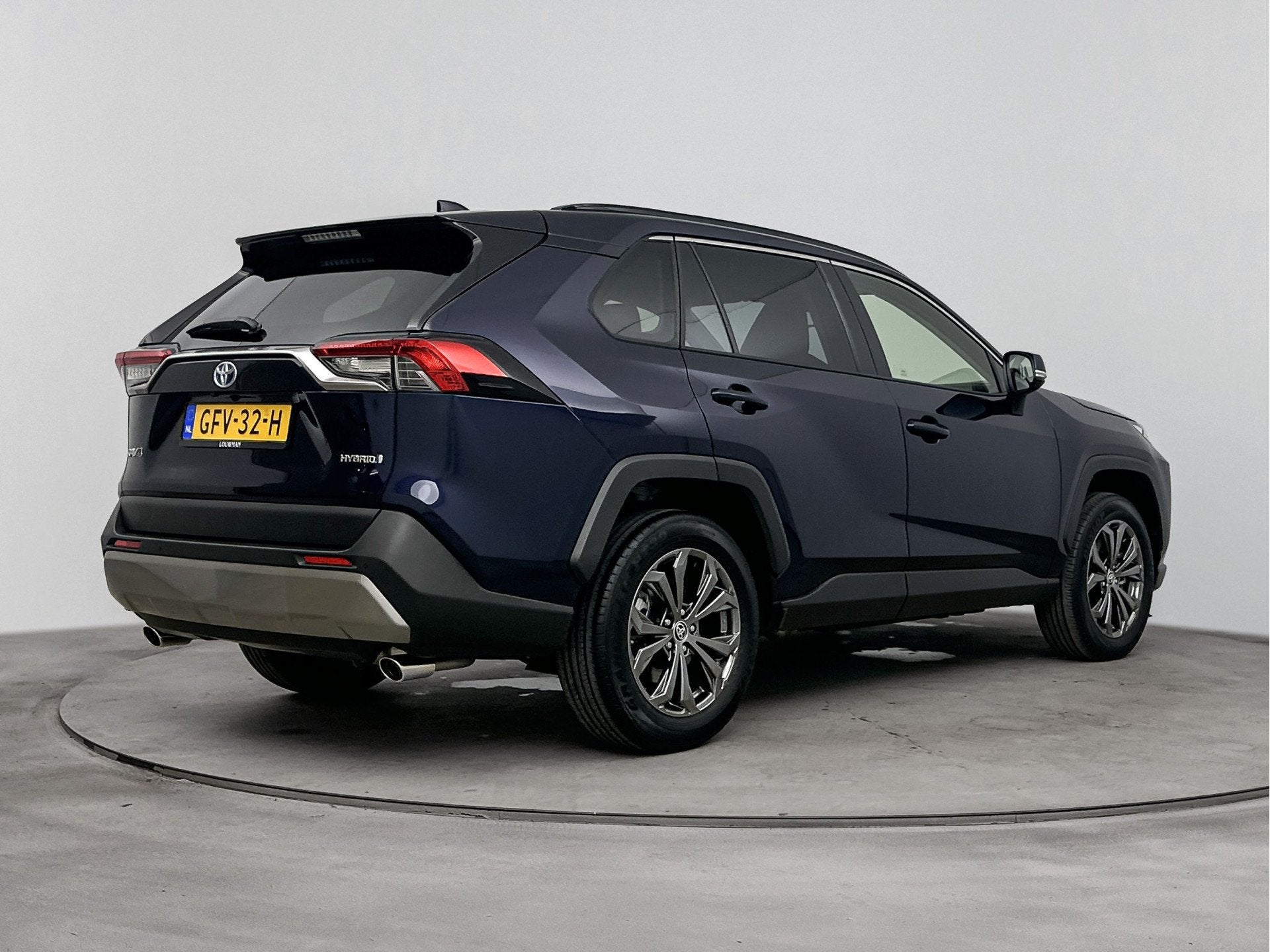 Toyota RAV4 2.5 Hybrid Dynamic Buitenspiegels elektrisch ink, Auto's, 12 maanden, Gebruikt, 4 cilinders, Blauw