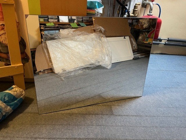 spiegel met planchet, Ophalen, Minder dan 50 cm, Nieuw, Minder dan 100 cm