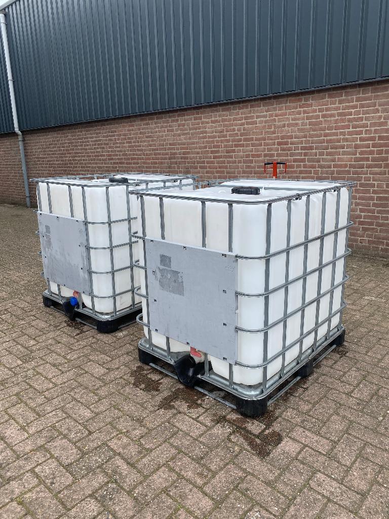 IBC - container, Tuin en Terras, Ophalen, Kunststof, Gebruikt, Met kraantje