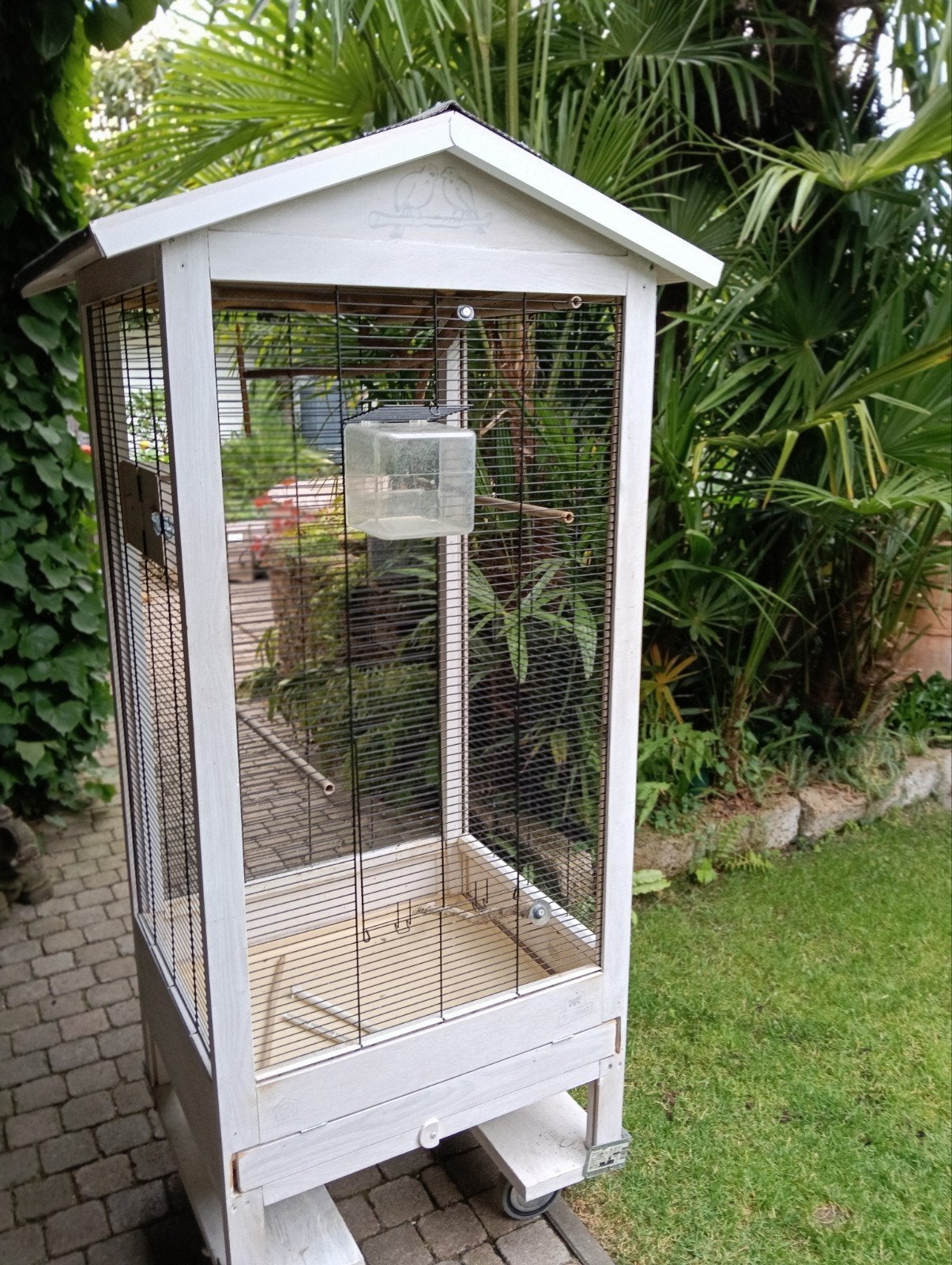 volière kooi vogelkooi kanarie, Ophalen, Hout, Vogelkooi