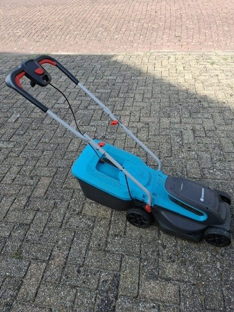 Gardena grasmaaier, Ophalen, Gebruikt, Elektrische grasmaaier, Opvangbak
