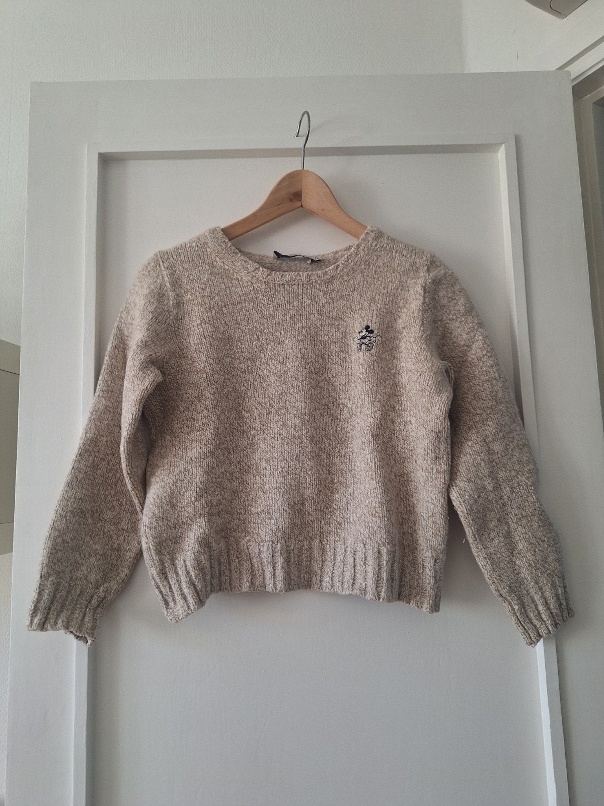 Donaldson wollen trui met Mickey Mouse, maat 36, Kleding | Dames, Beige, Donaldson, Ophalen of Verzenden, Maat 36 (S)