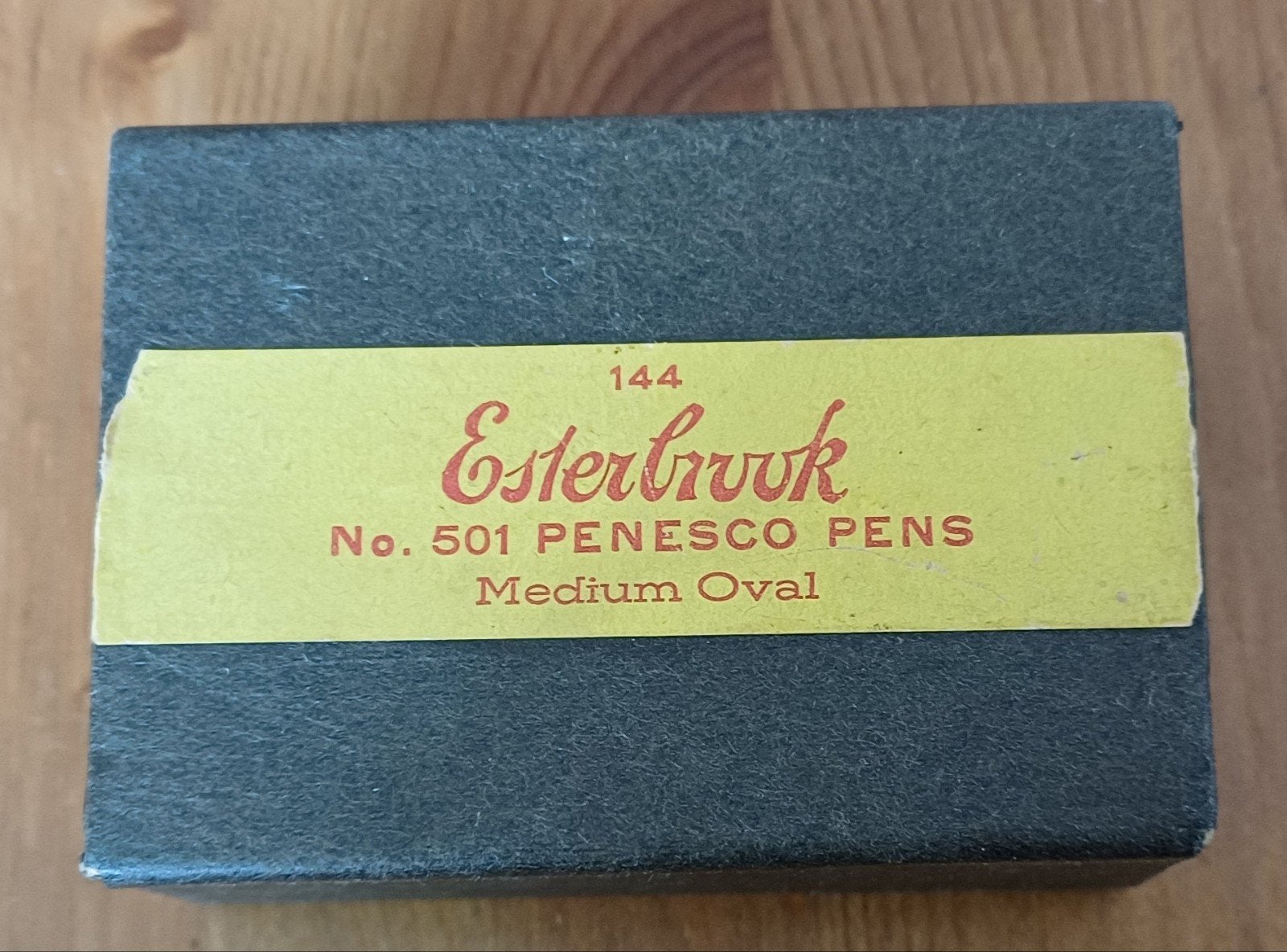 48 Vintage stalen penpunten Esterbrook Eagle Perry + doos, Overige typen, Nieuw, Met doosje, Ophalen