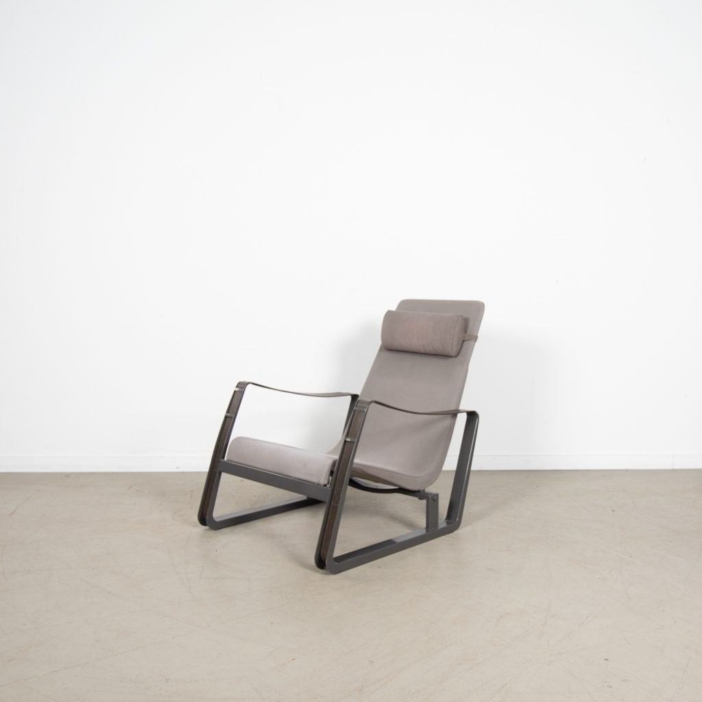 Vitra Cité Fauteuil Grijs Canvas/Leer (LMTD), Huis en Inrichting, Fauteuils, Niet ingevuld, Gebruikt, Niet ingevuld, Niet ingevuld