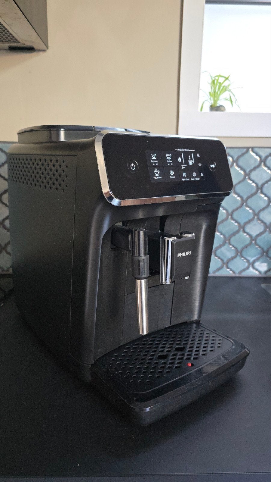 Philips 2200 volautomaat, Ophalen, Koffiemachine