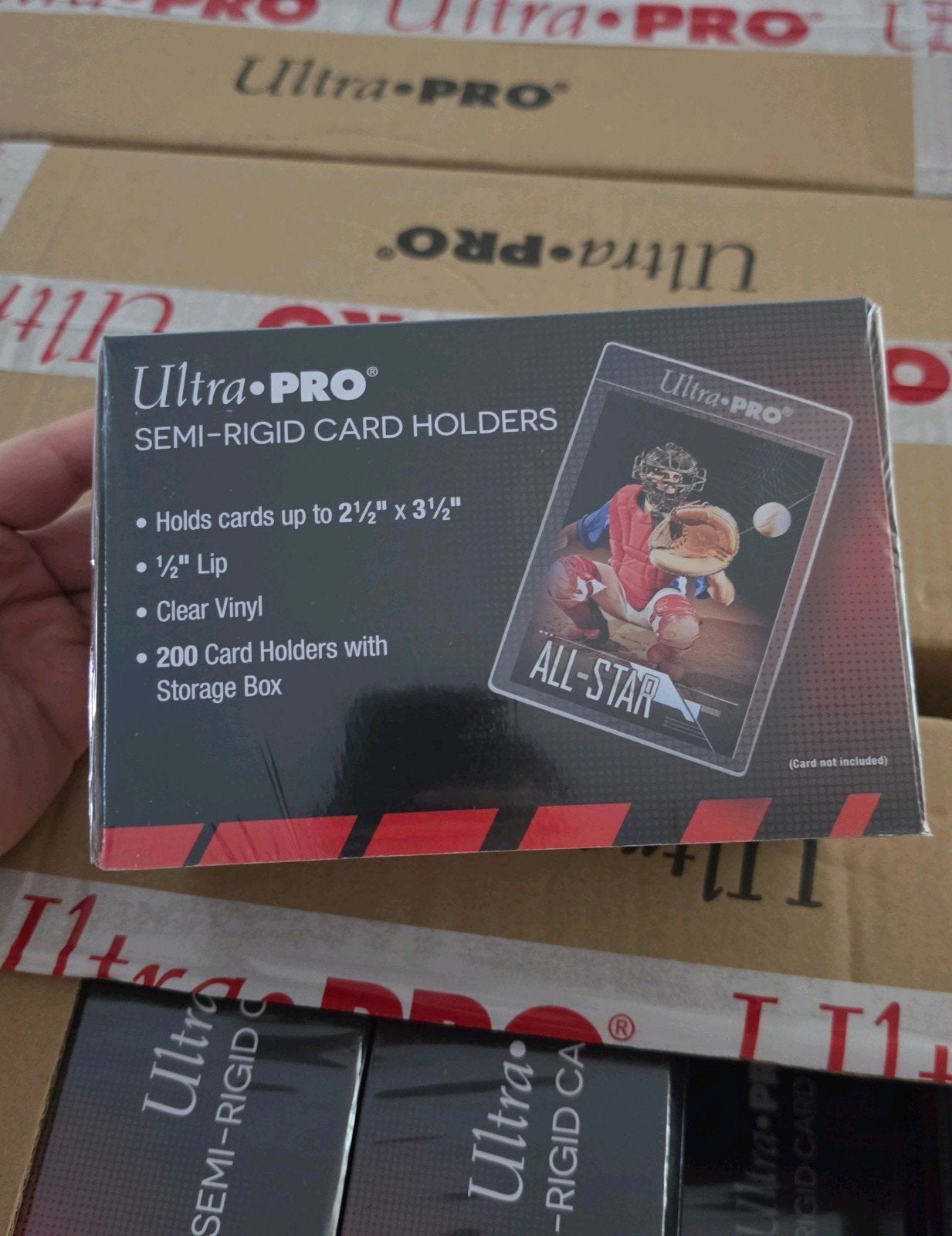 Ultra Pro Semi-Rigids (Card savers), Ophalen of Verzenden, Nieuw, Sleeves of Kaarthoesjes