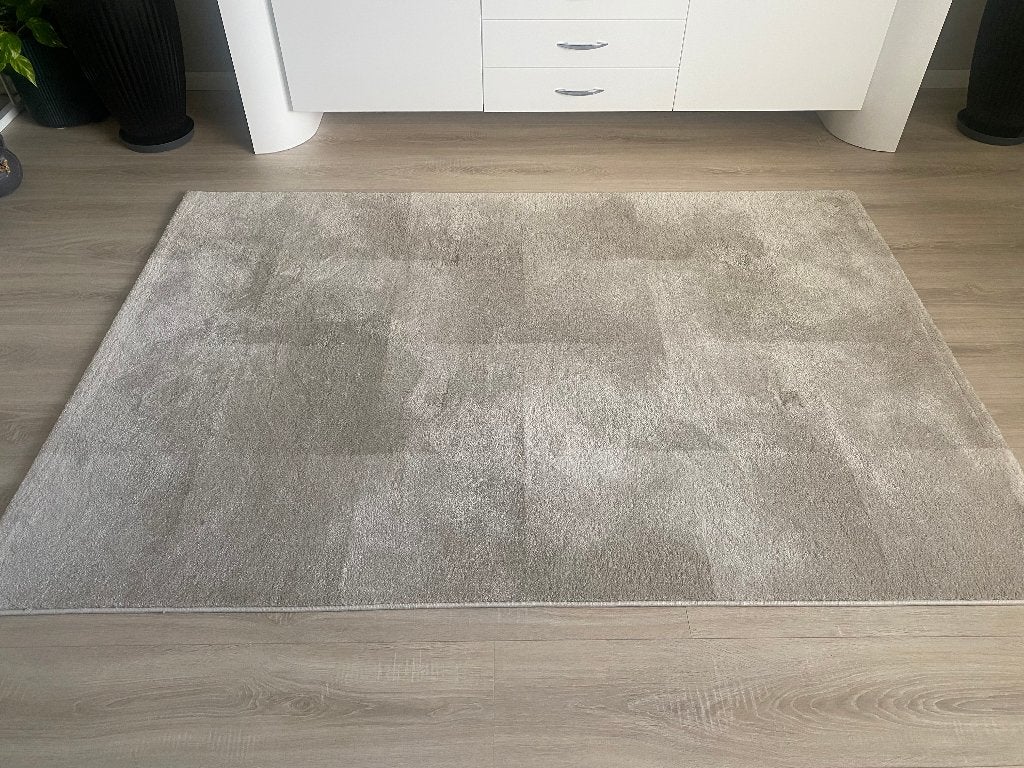 Tapijt (vloerkleed) 160 x 230, nieuw. crèmekleurig (taupe), Ophalen, 150 tot 200 cm, Crème, Rechthoekig