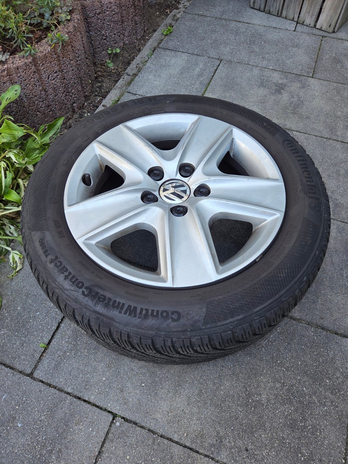 Winterbanden volkswagen, Auto-onderdelen, Ophalen, 16 inch, Banden en Velgen, 205 mm