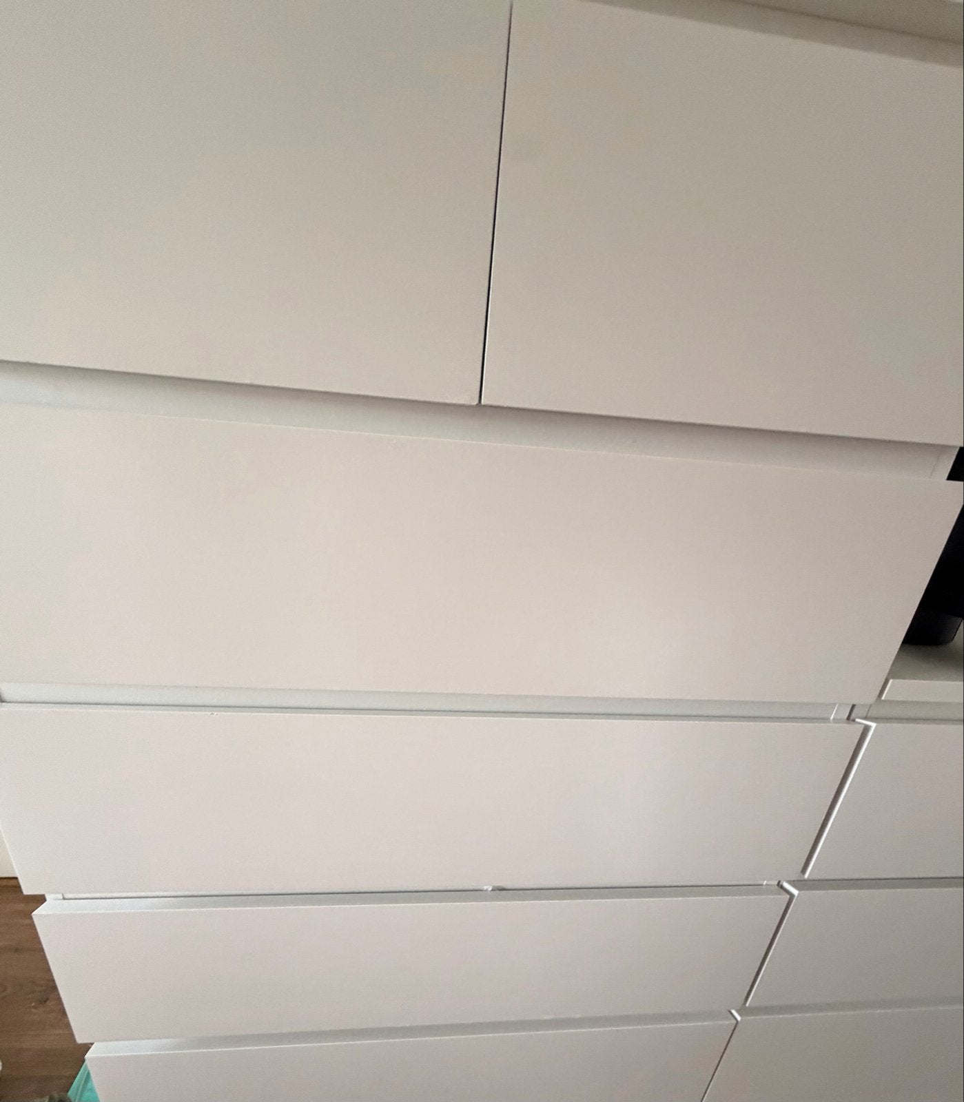 Ikea Malm ladekast - Wit, zo goed als nieuw, Huis en Inrichting, Ophalen, 5 laden of meer, 100 tot 150 cm, 50 tot 100 cm