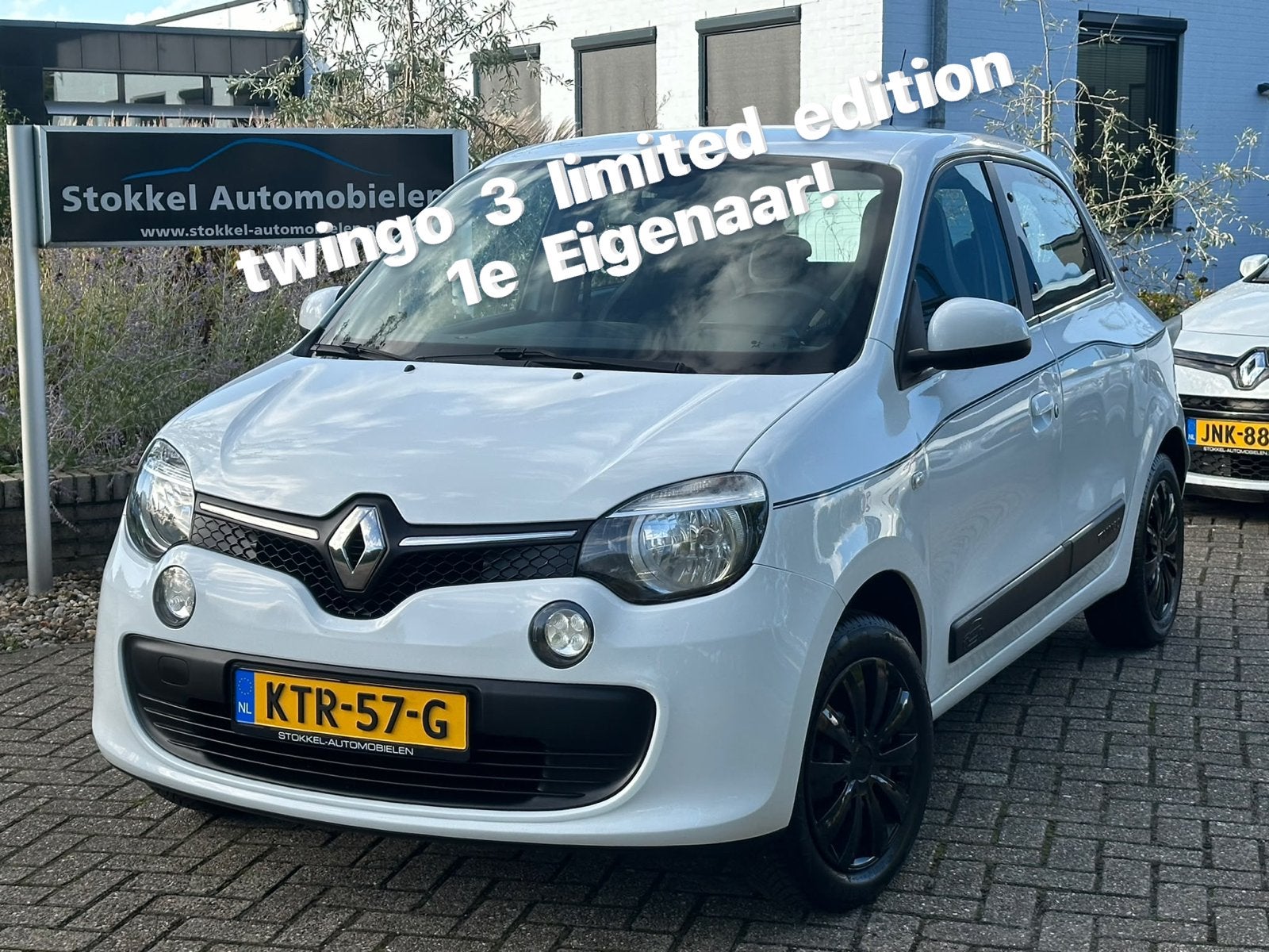Renault Twingo 3 Limited edition 2016✅, Electronic Stability Program (ESP), Euro 5, Zwart, Wit
