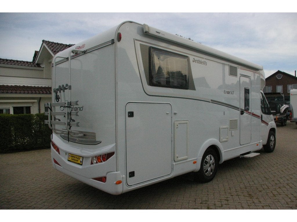 Dethleffs Trend T 7057 EB Enkele bedden, Hefbed., Caravans en Kamperen, Campers, Ringverwarming, Fiat, Luifel, Koelkast