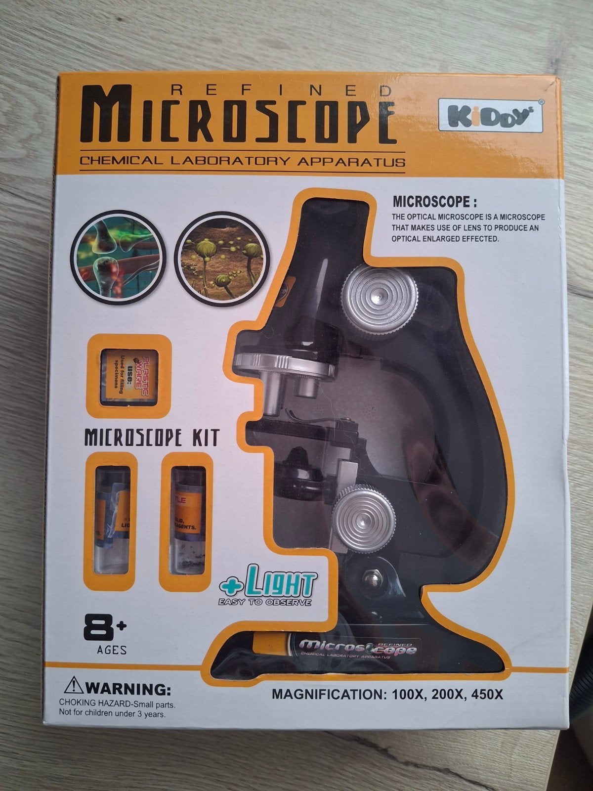 KIDDY Microscoop voor kinderen - Zo goed als nieuw, Ophalen of Verzenden, Zo goed als nieuw, Minder dan 400x, Biologische microscoop