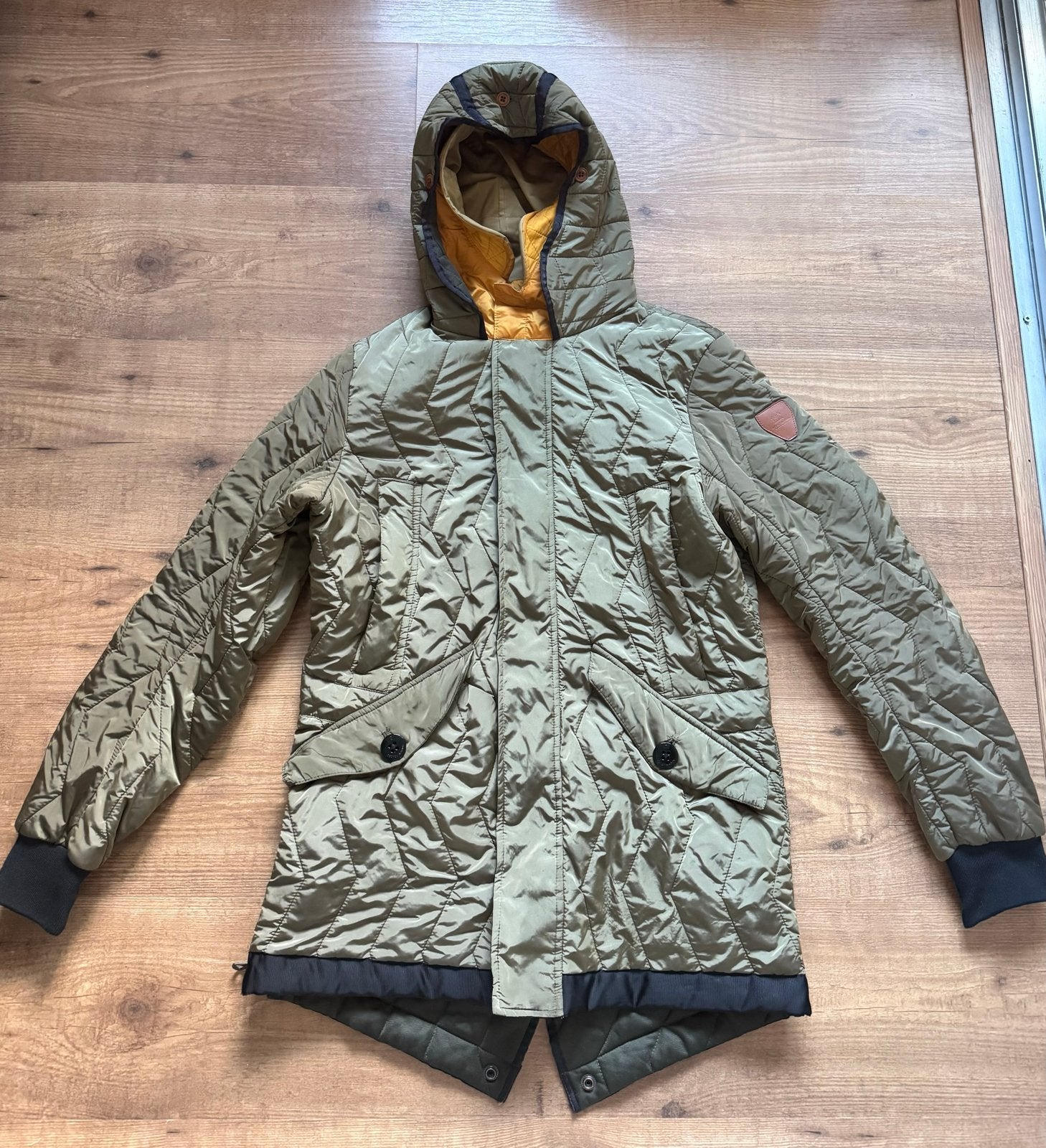 Scotch & Soda Parka - Maat S, Ophalen of Verzenden, Gedragen, Maat 46 (S) of kleiner, Groen