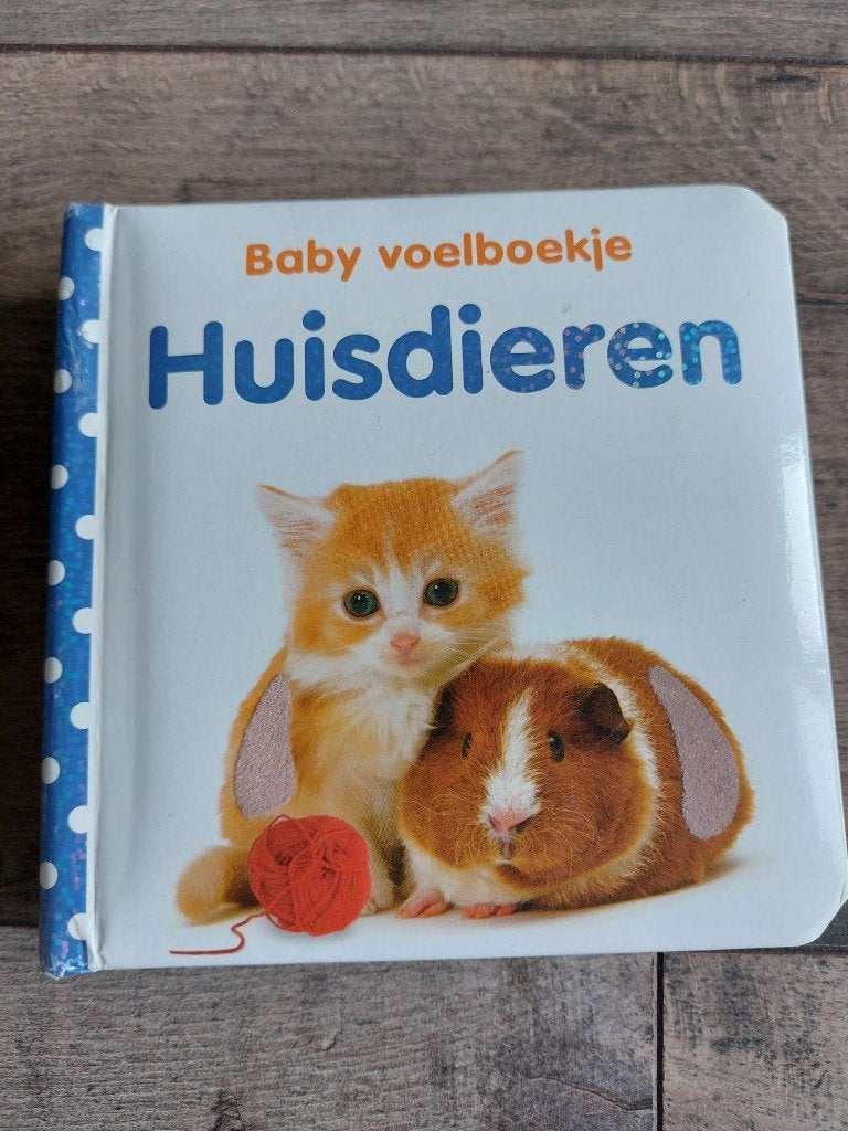 Baby voelboekje huisdieren, Ophalen of Verzenden, Zo goed als nieuw, 0 tot 6 maanden