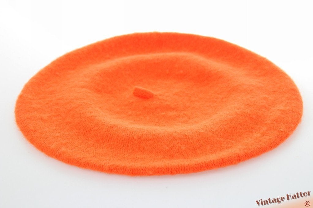 Alpino Baret oranje geweven 53-59 NIEUW one size fits all, Ophalen of Verzenden, Nieuw, Maat 38/40 (M), Muts